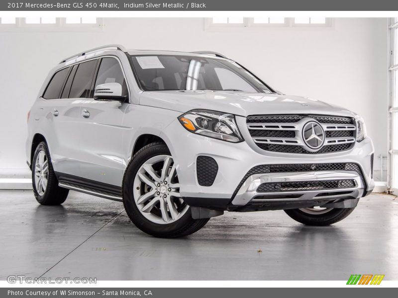 Iridium Silver Metallic / Black 2017 Mercedes-Benz GLS 450 4Matic