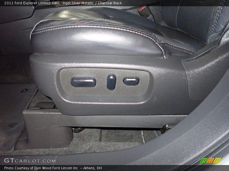 Ingot Silver Metallic / Charcoal Black 2011 Ford Explorer Limited 4WD