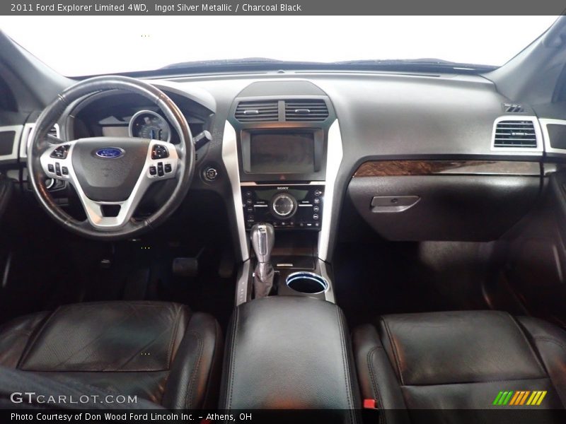 Ingot Silver Metallic / Charcoal Black 2011 Ford Explorer Limited 4WD