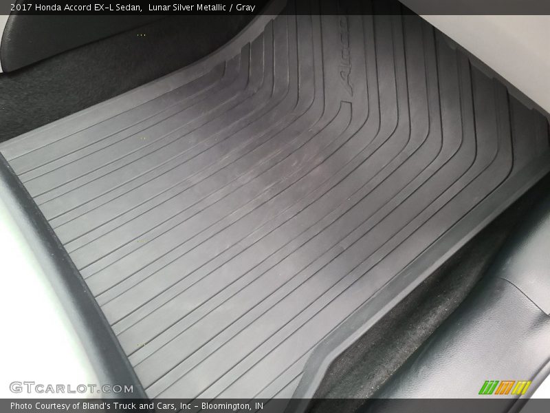 Lunar Silver Metallic / Gray 2017 Honda Accord EX-L Sedan