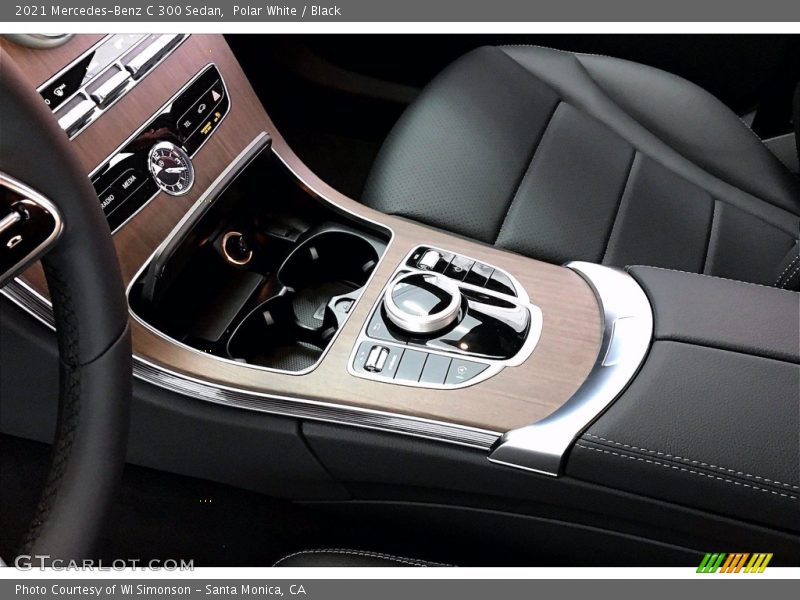 Polar White / Black 2021 Mercedes-Benz C 300 Sedan