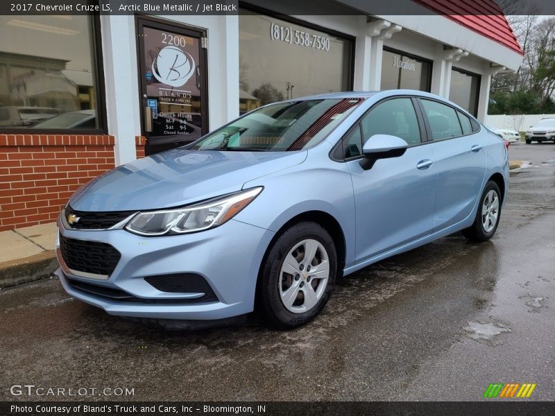 Arctic Blue Metallic / Jet Black 2017 Chevrolet Cruze LS