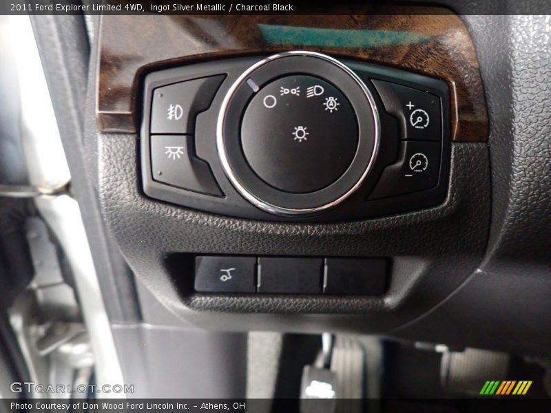 Ingot Silver Metallic / Charcoal Black 2011 Ford Explorer Limited 4WD