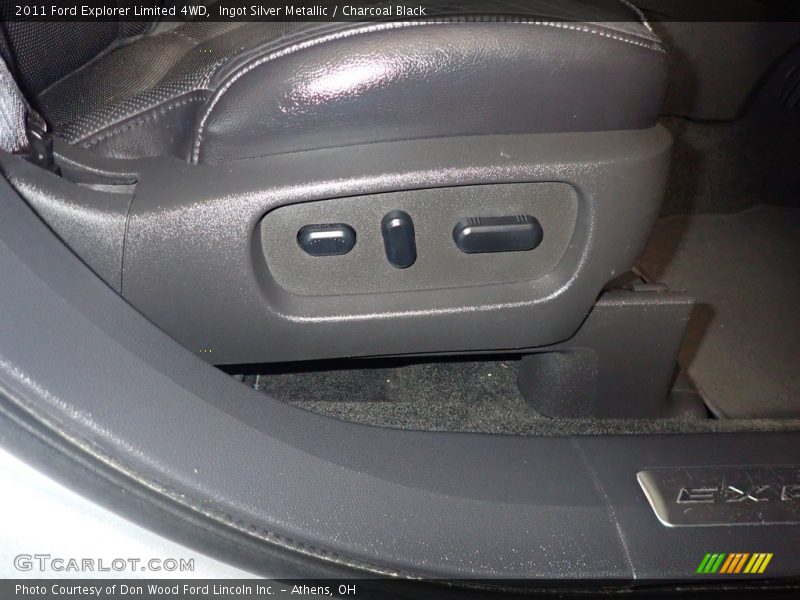 Ingot Silver Metallic / Charcoal Black 2011 Ford Explorer Limited 4WD