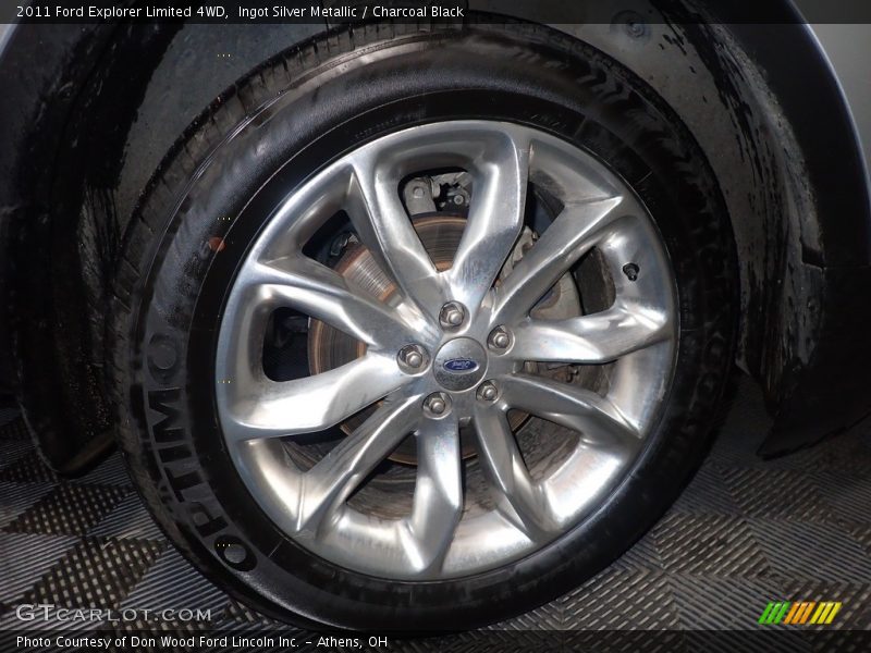 Ingot Silver Metallic / Charcoal Black 2011 Ford Explorer Limited 4WD