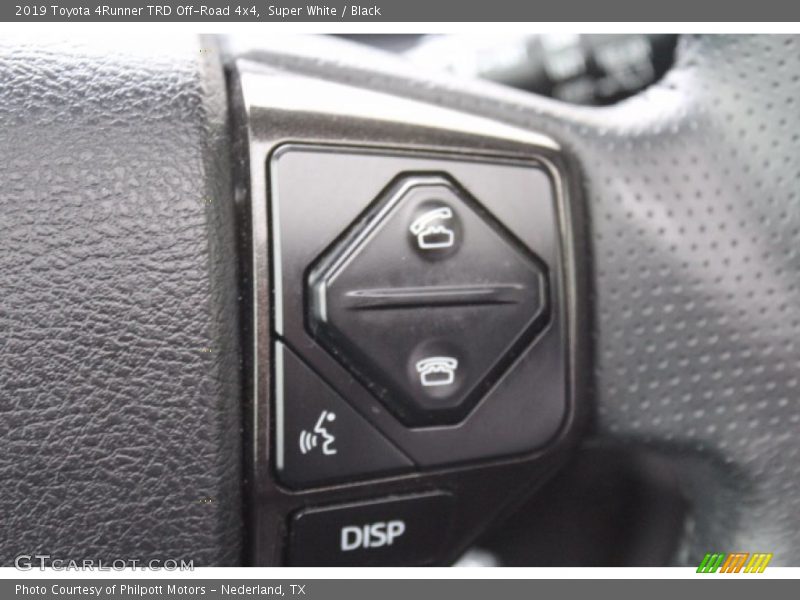 Super White / Black 2019 Toyota 4Runner TRD Off-Road 4x4