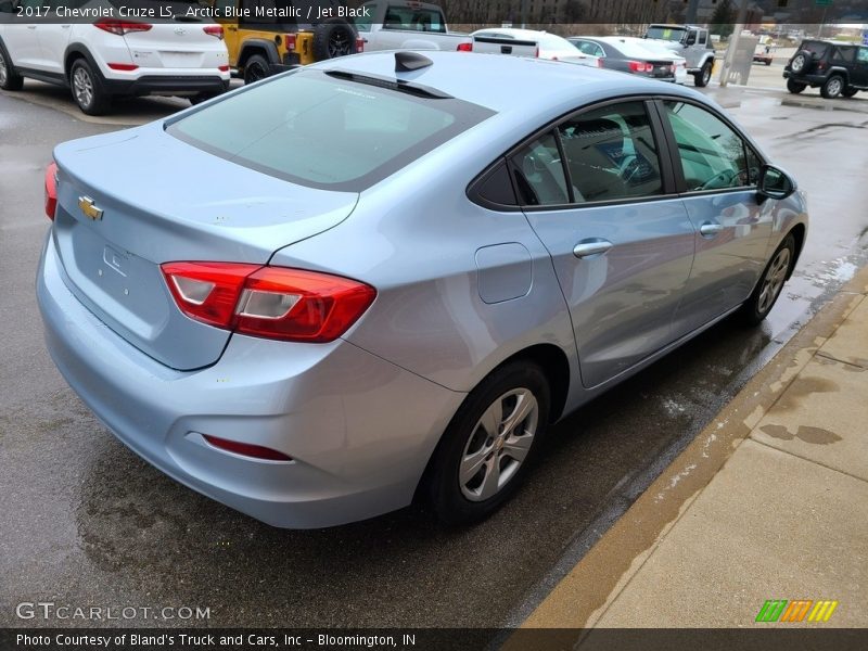 Arctic Blue Metallic / Jet Black 2017 Chevrolet Cruze LS