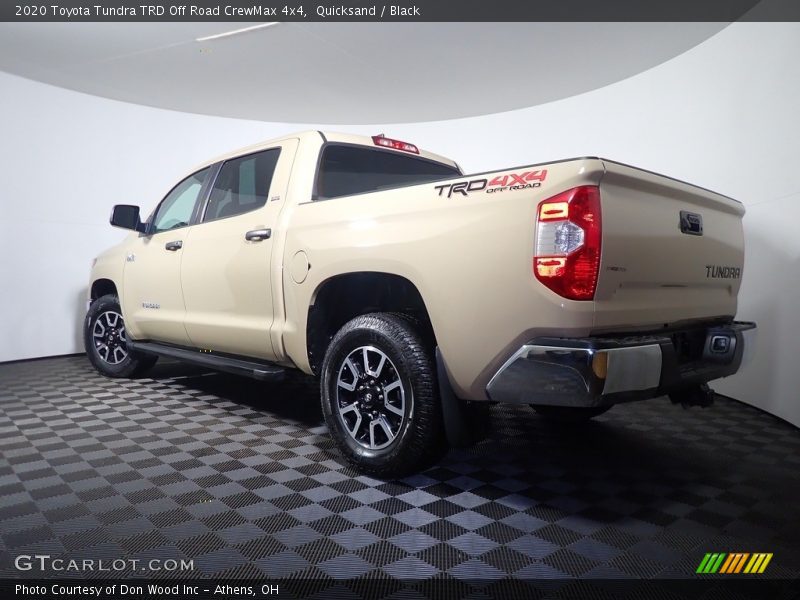 Quicksand / Black 2020 Toyota Tundra TRD Off Road CrewMax 4x4