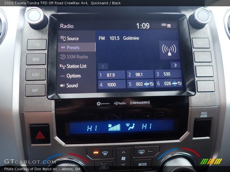 Quicksand / Black 2020 Toyota Tundra TRD Off Road CrewMax 4x4