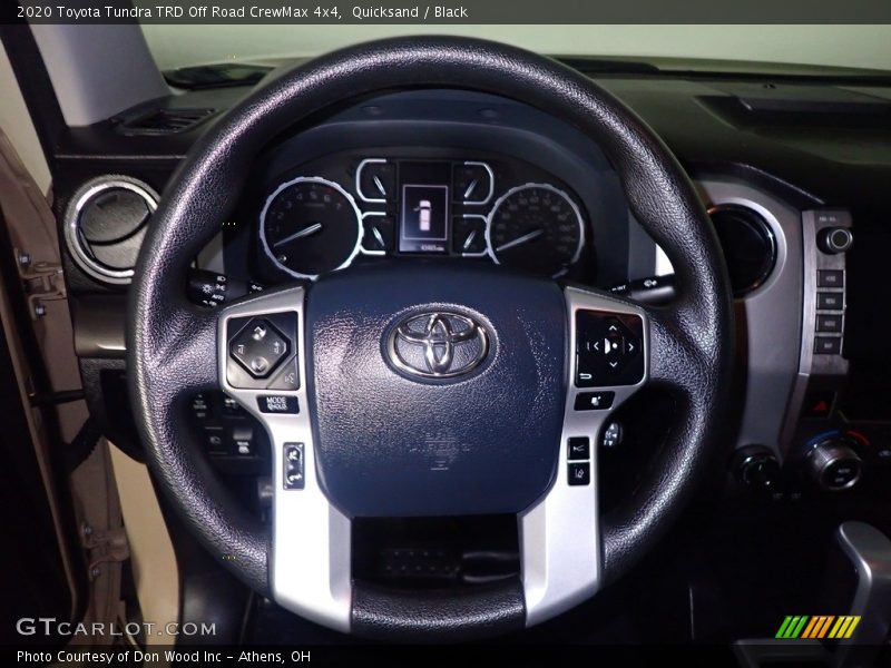 Quicksand / Black 2020 Toyota Tundra TRD Off Road CrewMax 4x4