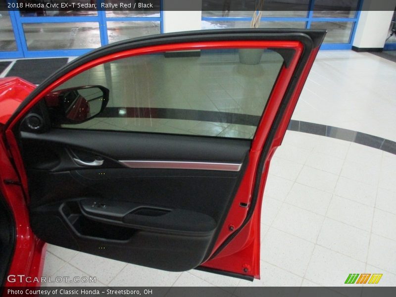 Rallye Red / Black 2018 Honda Civic EX-T Sedan