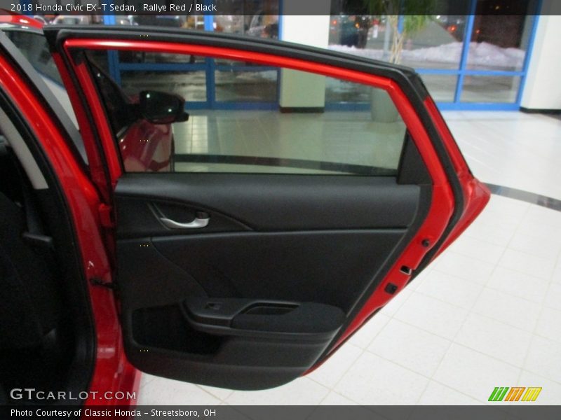 Rallye Red / Black 2018 Honda Civic EX-T Sedan