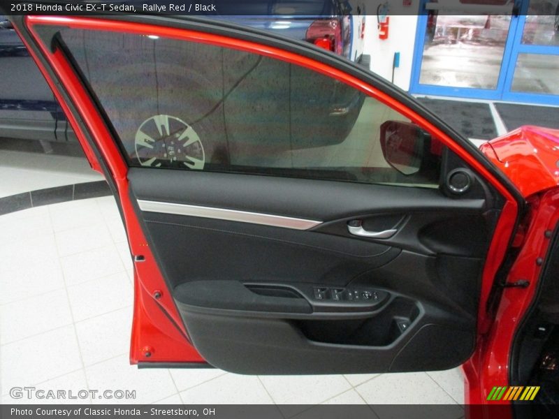 Rallye Red / Black 2018 Honda Civic EX-T Sedan