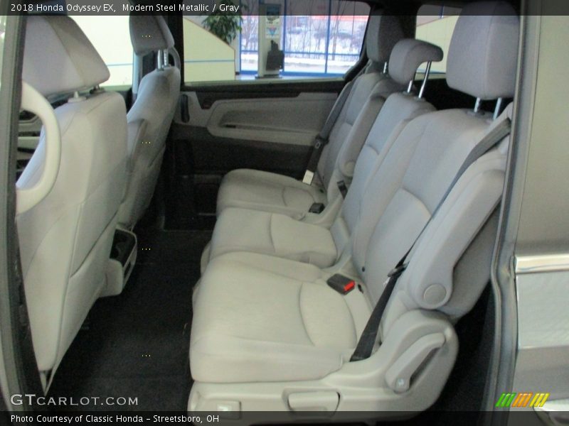 Modern Steel Metallic / Gray 2018 Honda Odyssey EX