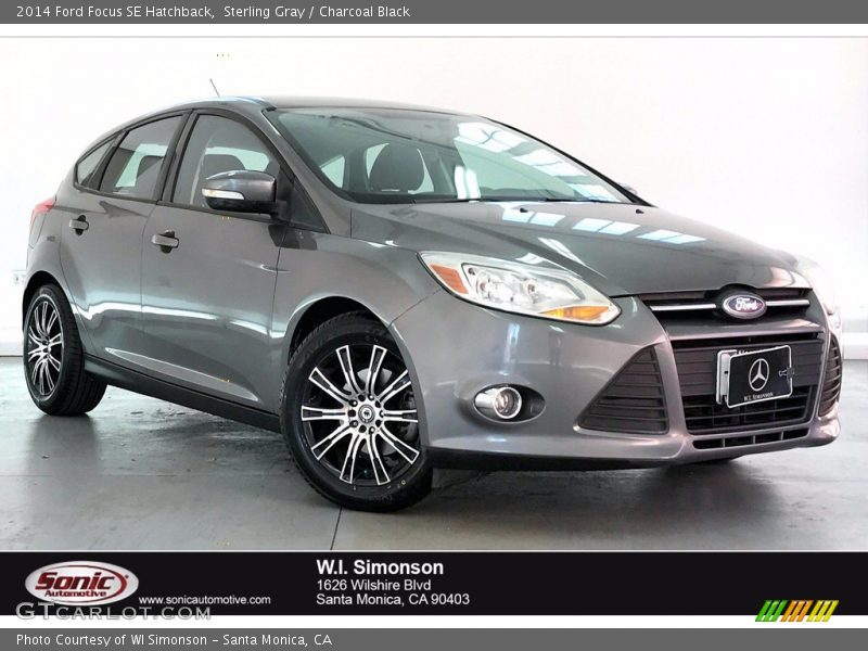 Sterling Gray / Charcoal Black 2014 Ford Focus SE Hatchback