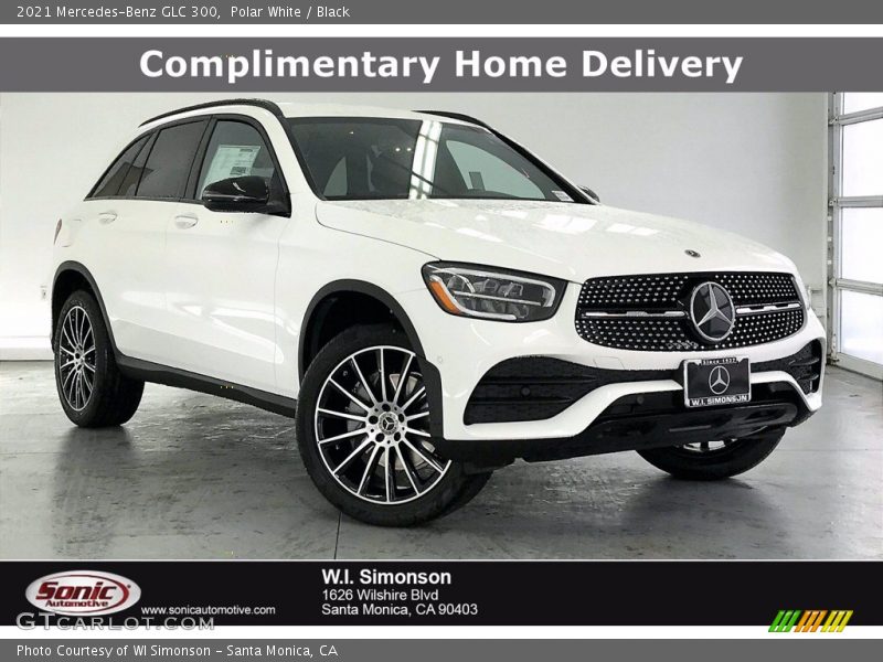 Polar White / Black 2021 Mercedes-Benz GLC 300