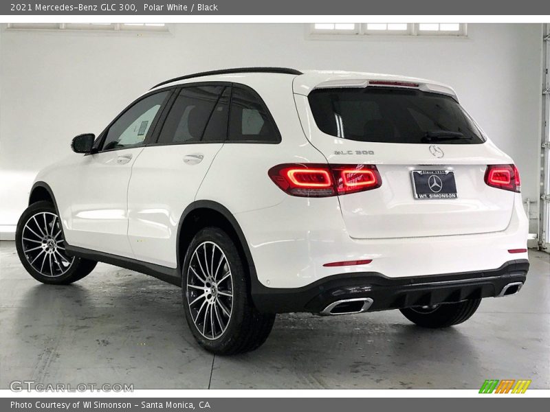 Polar White / Black 2021 Mercedes-Benz GLC 300