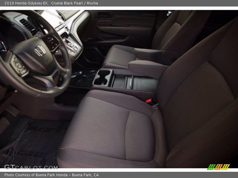 Crystal Black Pearl / Mocha 2019 Honda Odyssey EX