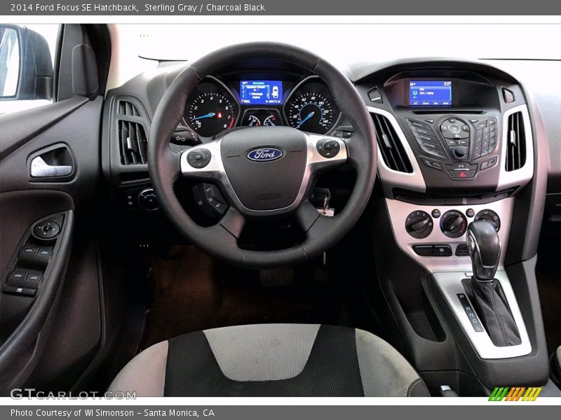 Sterling Gray / Charcoal Black 2014 Ford Focus SE Hatchback