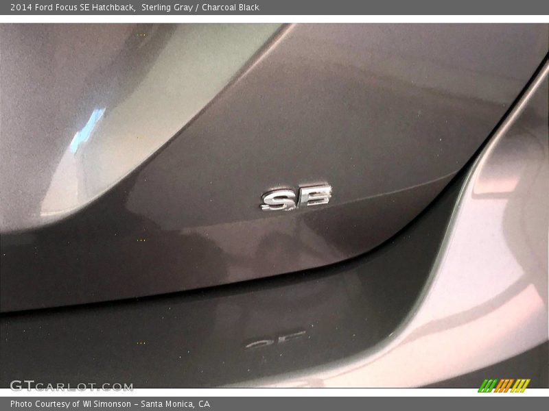 Sterling Gray / Charcoal Black 2014 Ford Focus SE Hatchback