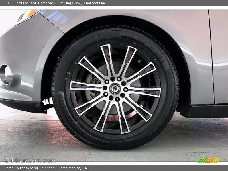 Sterling Gray / Charcoal Black 2014 Ford Focus SE Hatchback