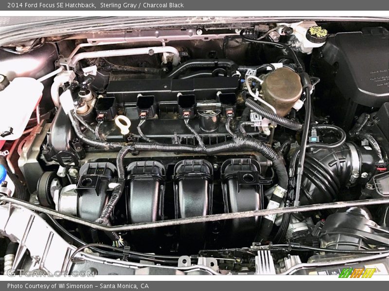 Sterling Gray / Charcoal Black 2014 Ford Focus SE Hatchback
