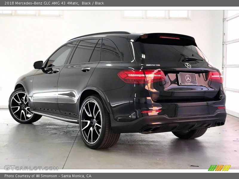 Black / Black 2018 Mercedes-Benz GLC AMG 43 4Matic