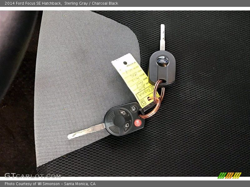 Sterling Gray / Charcoal Black 2014 Ford Focus SE Hatchback