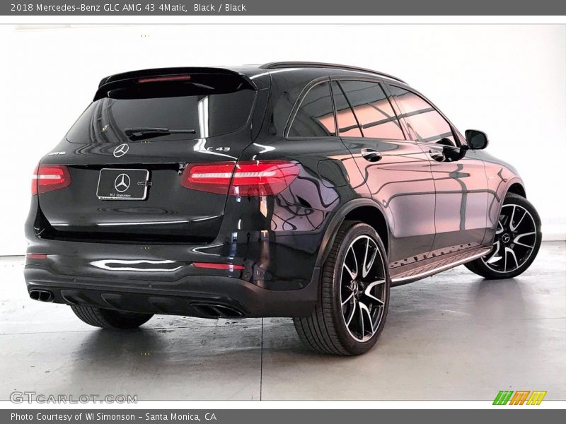 Black / Black 2018 Mercedes-Benz GLC AMG 43 4Matic