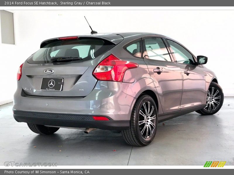 Sterling Gray / Charcoal Black 2014 Ford Focus SE Hatchback