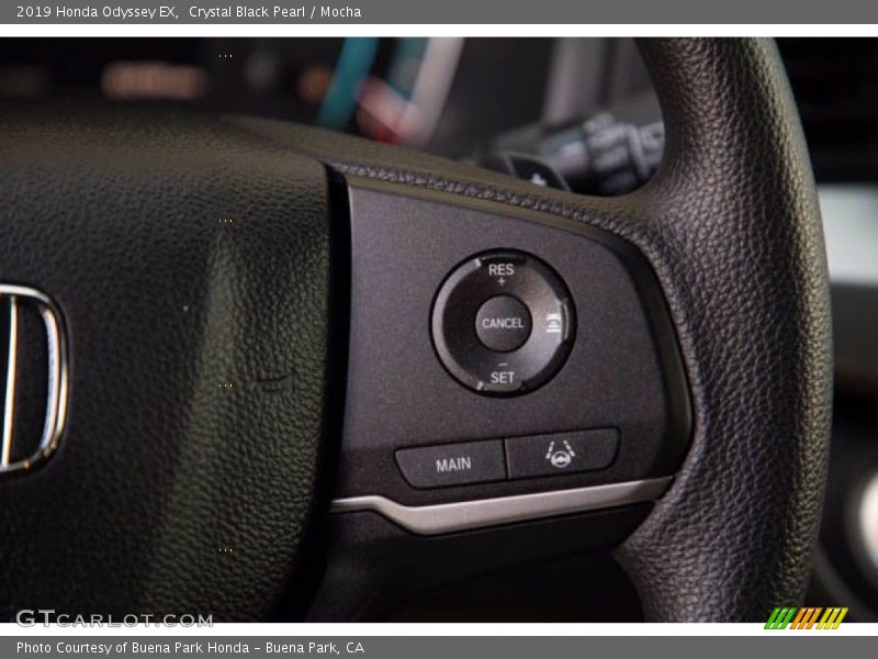 Crystal Black Pearl / Mocha 2019 Honda Odyssey EX