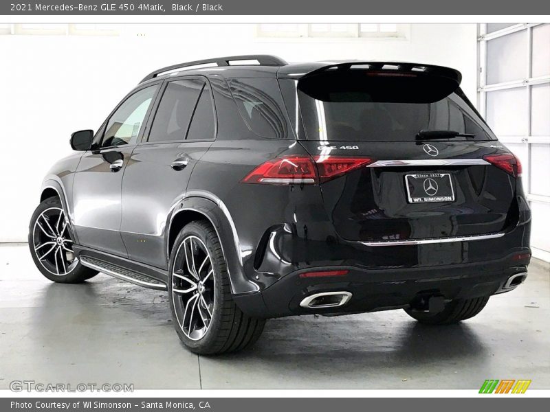 Black / Black 2021 Mercedes-Benz GLE 450 4Matic