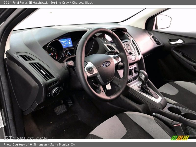 Sterling Gray / Charcoal Black 2014 Ford Focus SE Hatchback
