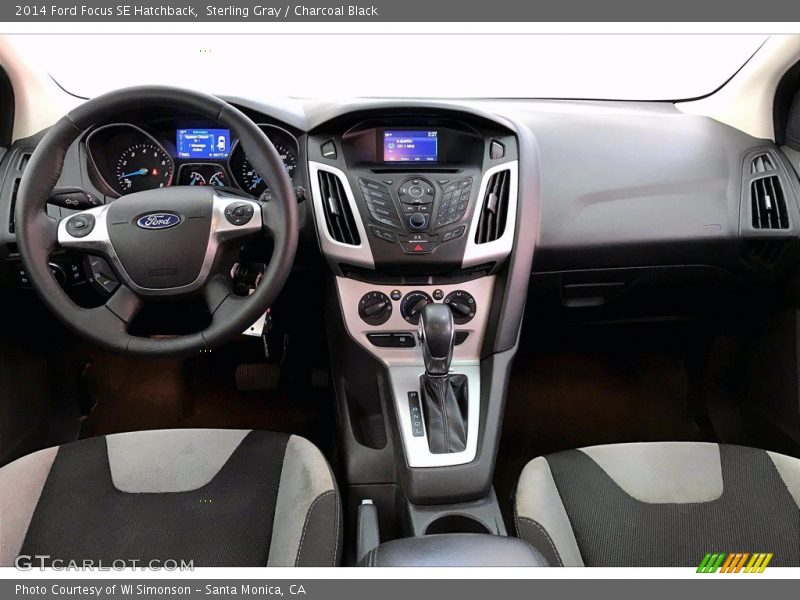 Sterling Gray / Charcoal Black 2014 Ford Focus SE Hatchback