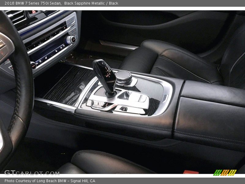 Black Sapphire Metallic / Black 2018 BMW 7 Series 750i Sedan