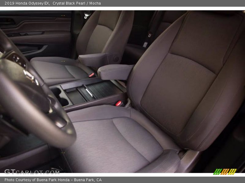 Crystal Black Pearl / Mocha 2019 Honda Odyssey EX