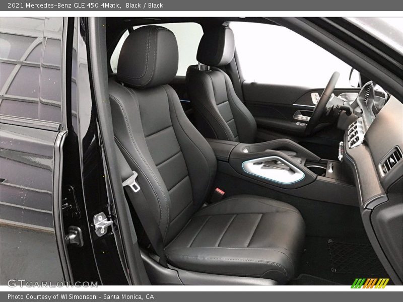Front Seat of 2021 GLE 450 4Matic