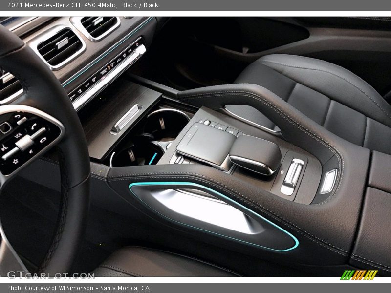 Controls of 2021 GLE 450 4Matic