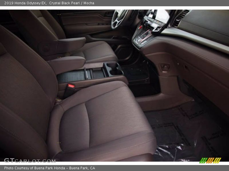 Crystal Black Pearl / Mocha 2019 Honda Odyssey EX