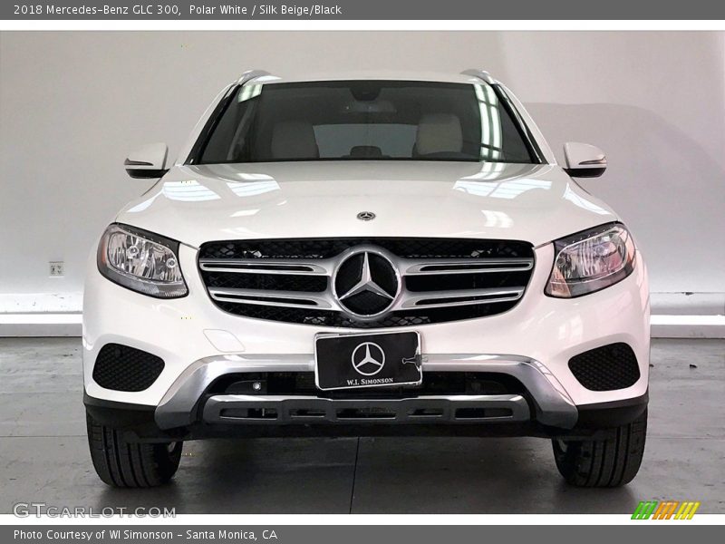 Polar White / Silk Beige/Black 2018 Mercedes-Benz GLC 300