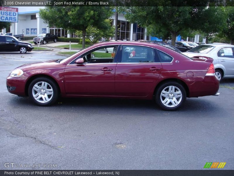 Sport Red Metallic / Ebony Black 2006 Chevrolet Impala LTZ