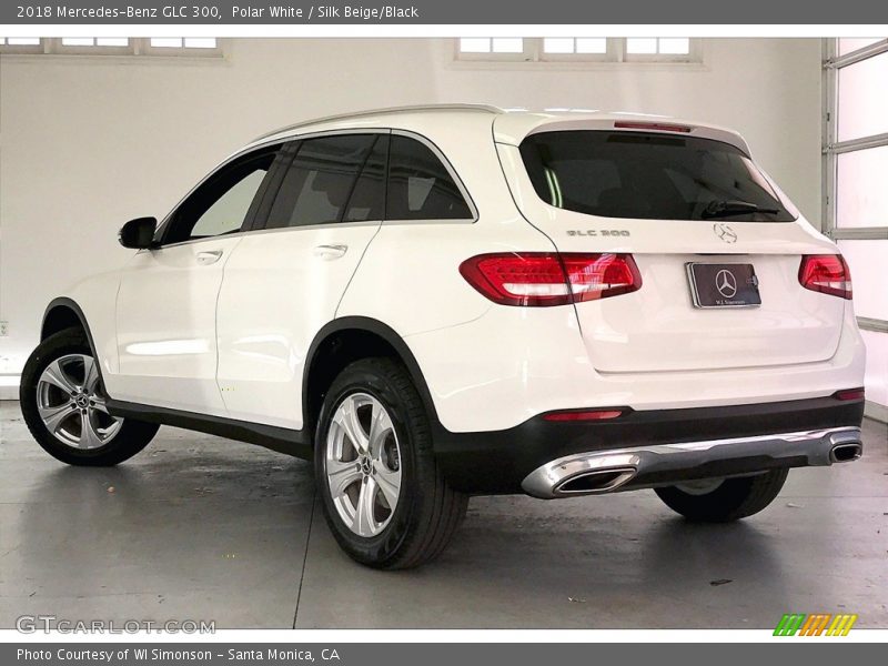 Polar White / Silk Beige/Black 2018 Mercedes-Benz GLC 300