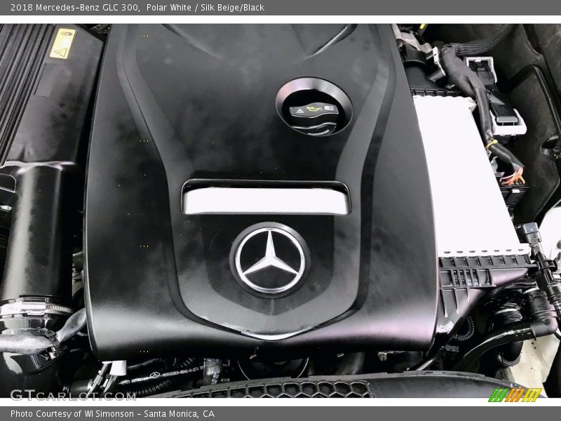 Polar White / Silk Beige/Black 2018 Mercedes-Benz GLC 300