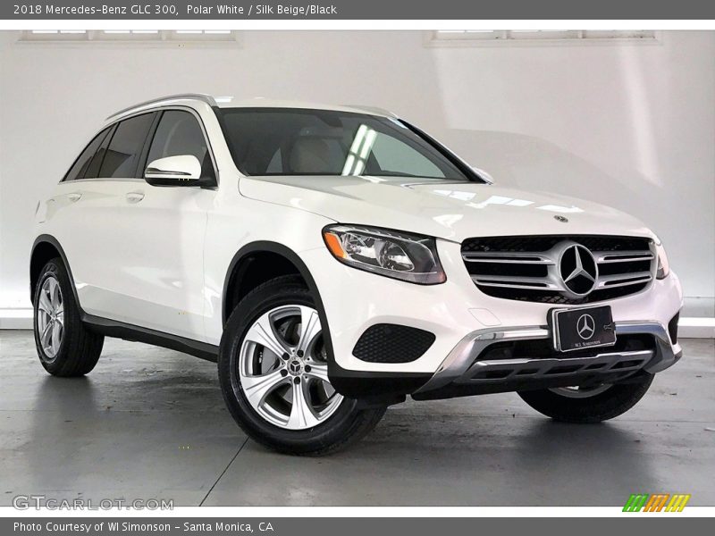 Polar White / Silk Beige/Black 2018 Mercedes-Benz GLC 300