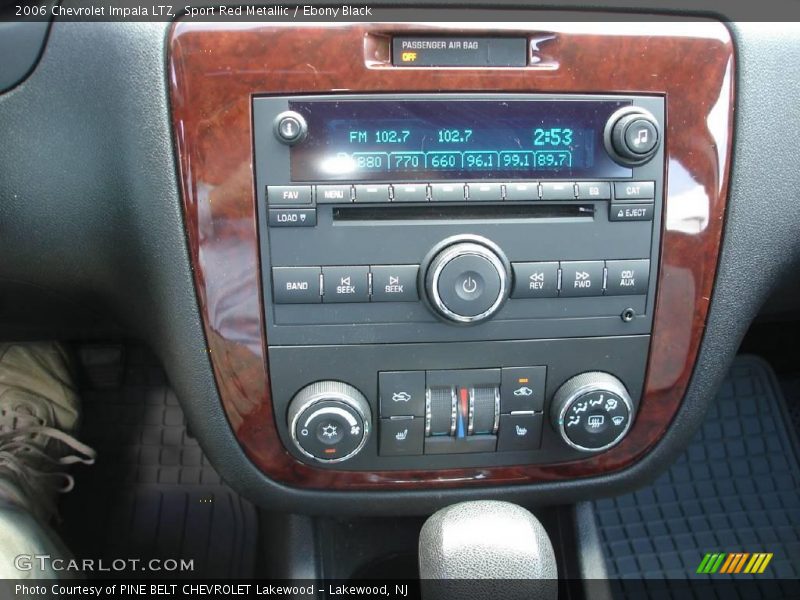 Sport Red Metallic / Ebony Black 2006 Chevrolet Impala LTZ