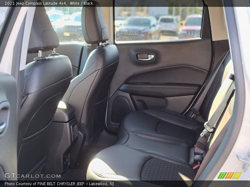 White / Black 2021 Jeep Compass Latitude 4x4