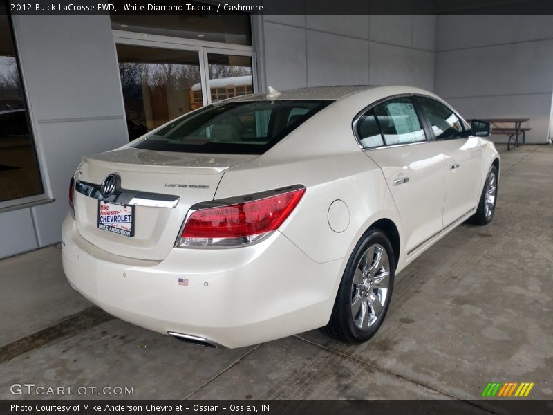 White Diamond Tricoat / Cashmere 2012 Buick LaCrosse FWD