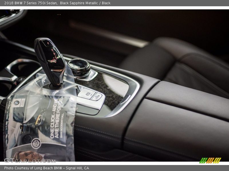 Black Sapphire Metallic / Black 2018 BMW 7 Series 750i Sedan