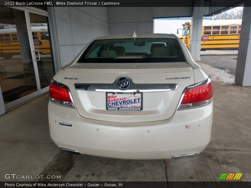 White Diamond Tricoat / Cashmere 2012 Buick LaCrosse FWD