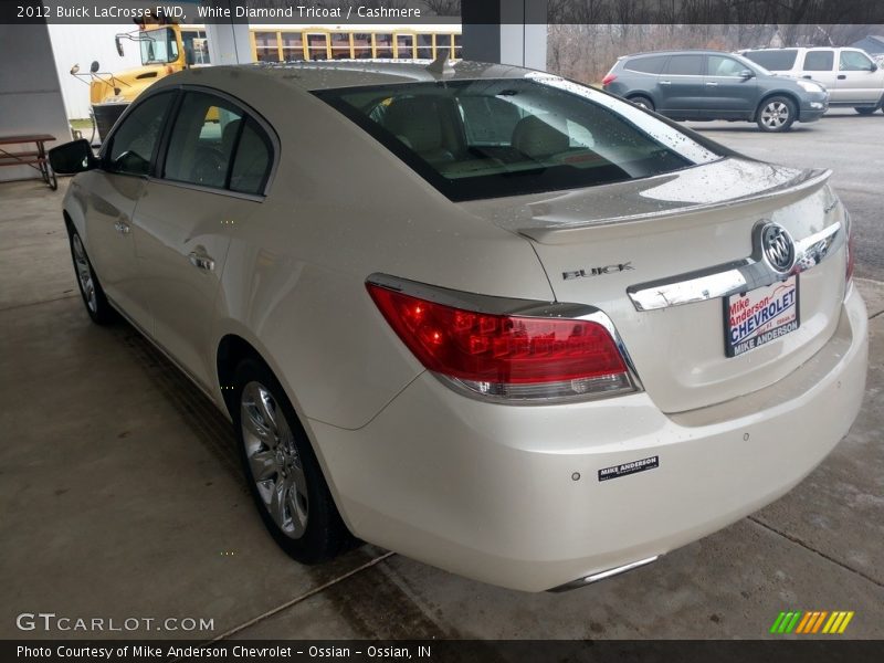 White Diamond Tricoat / Cashmere 2012 Buick LaCrosse FWD